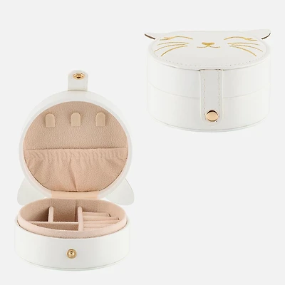 Boîte à bijoux Kitty - Chat blanc