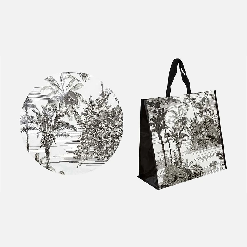 Large Reusable Bag - Palm Tree
