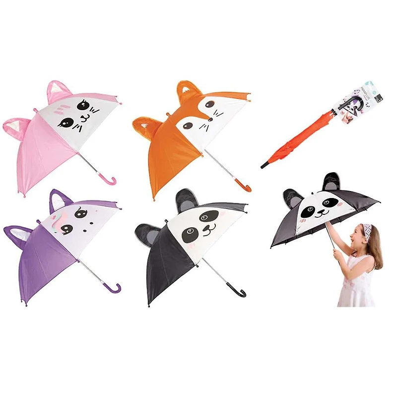 Animal Shaped Umbrella For Kids - Assorted