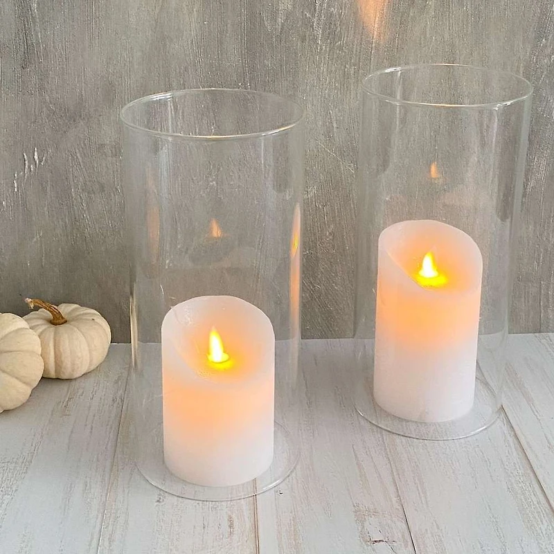 LED Candle 3" x 4.5" - White