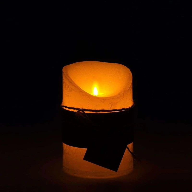 LED Candle 3" x 4.5" - White