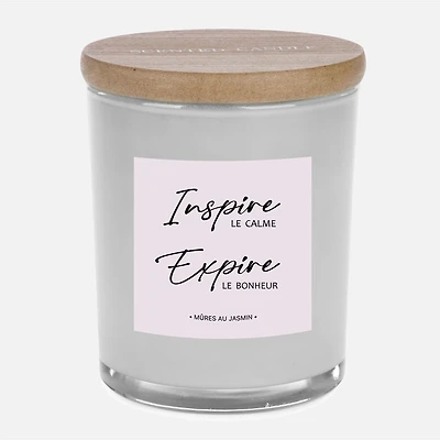 Inspire & Expire Scented Candle in Jar