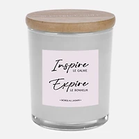 Inspire & Expire Scented Candle in Jar