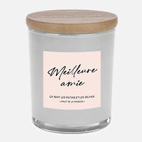 « Meilleure amie » Scented Candle in Jar