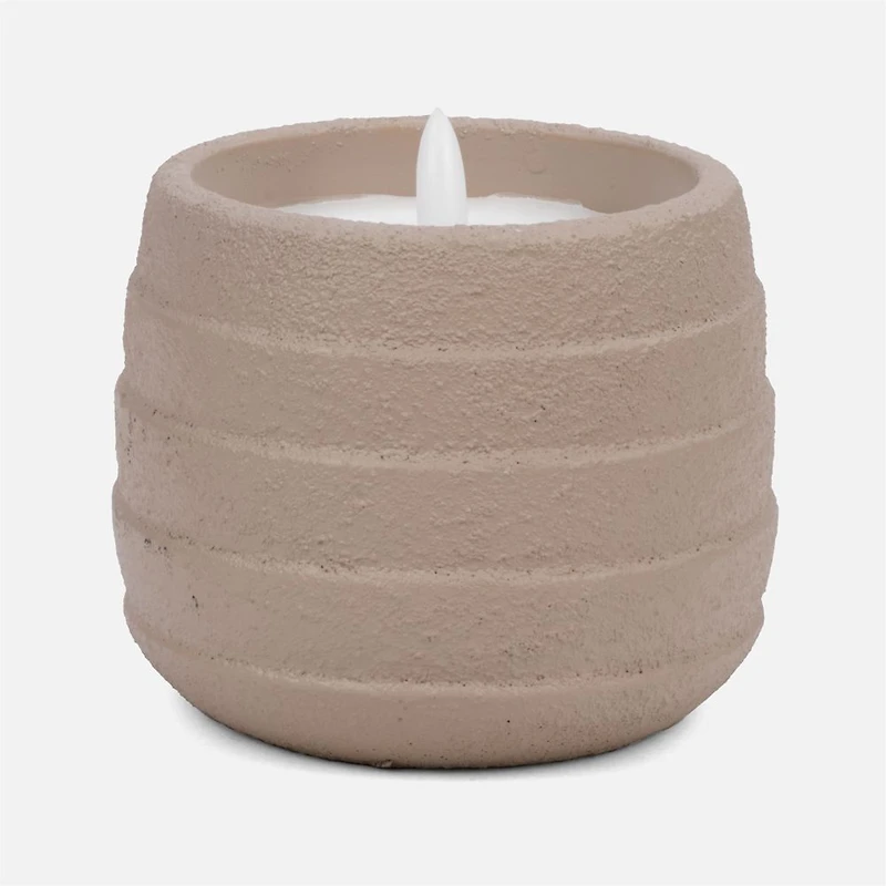 LED Candle - Beige