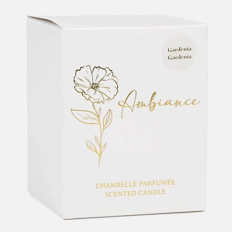 Purple Glass Scented Candle - Grand-maman