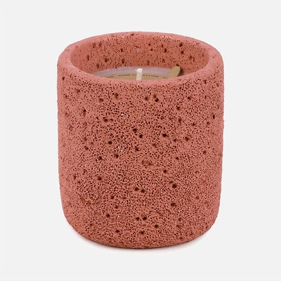 Textured Candle - Coral