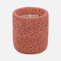 Textured Candle - Coral