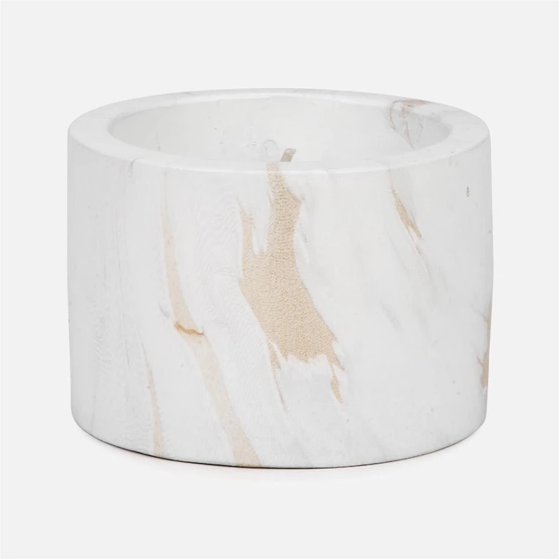 Golden Marbled Scented Candle - Small 