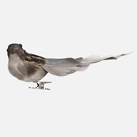 Bird Clip with Feathers