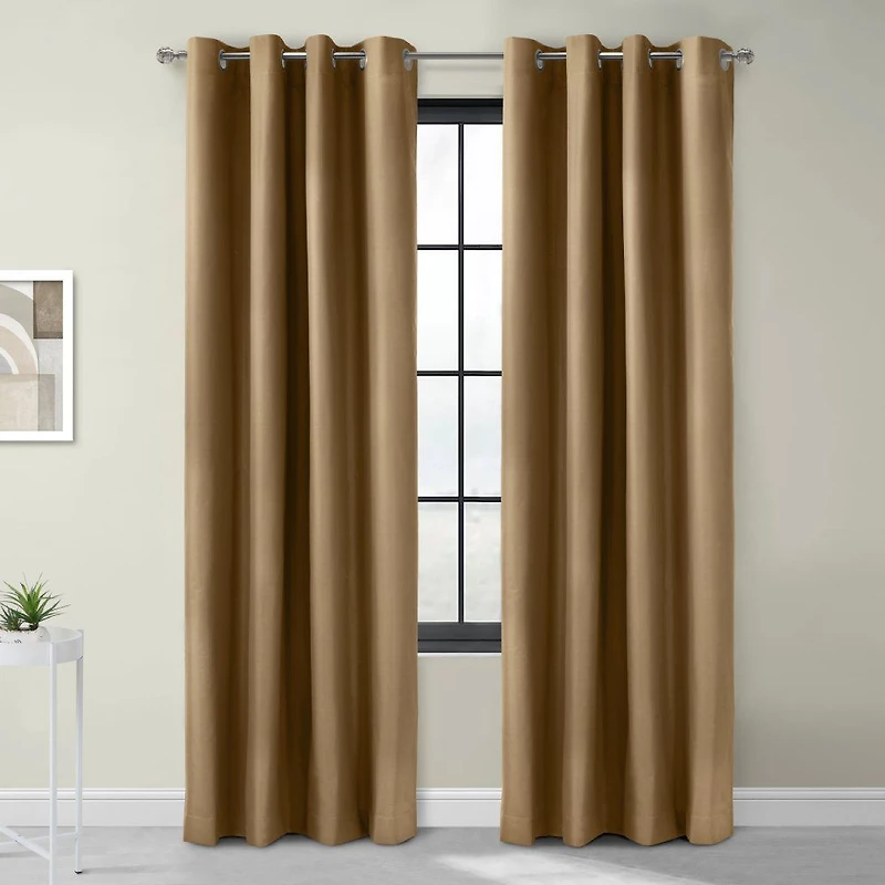 Alpine Blackout Grommet Curtain