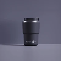 Black Travel Tumbler Coffee Express by asobu - 12 oz