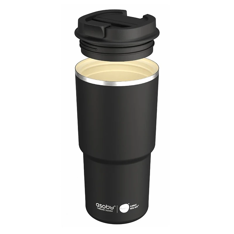 Black Pick Me Up Travel Mug by asobu - 20 oz