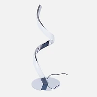 Anais Led S shaped Table Lamp - Chrome