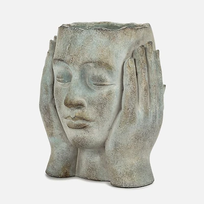 Cache-pot « Head in Hands »