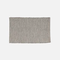 Broken Stripe Accent Rug - Natural