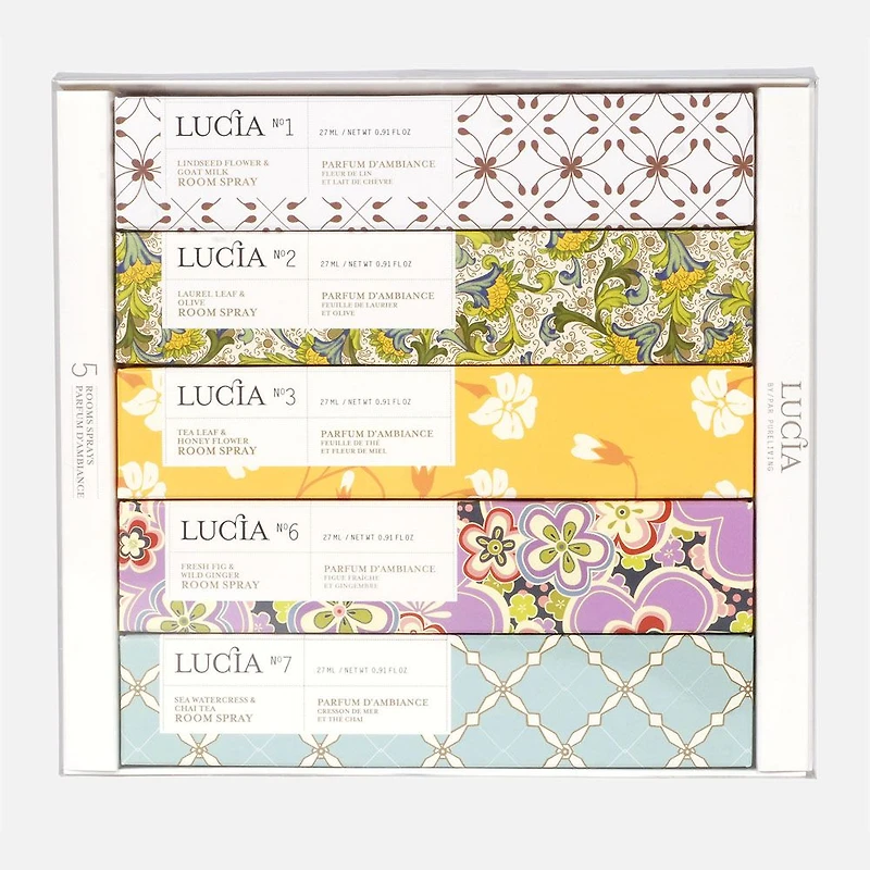 Lucia Room Spray Assortment of 5