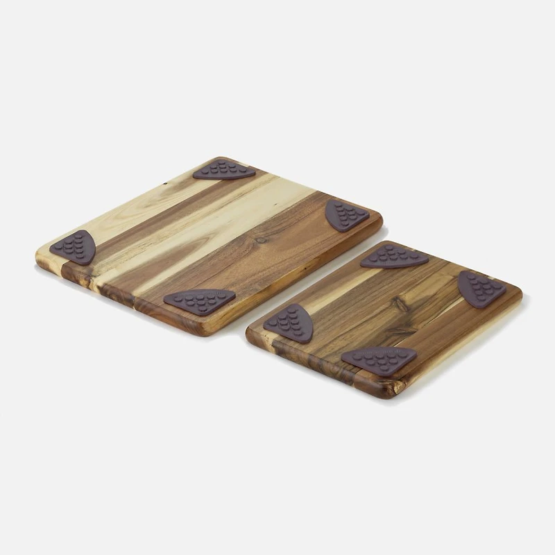 Architec GRIPPER™ Acacia Cutting Boards, Set of 2