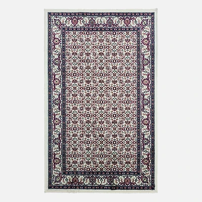 Klime Art Silk Rug - Cream
