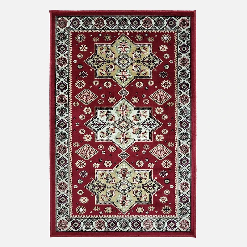 Mauricio Art Silk Rug - Red