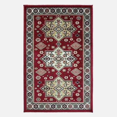 Mauricio Art Silk Rug - Red