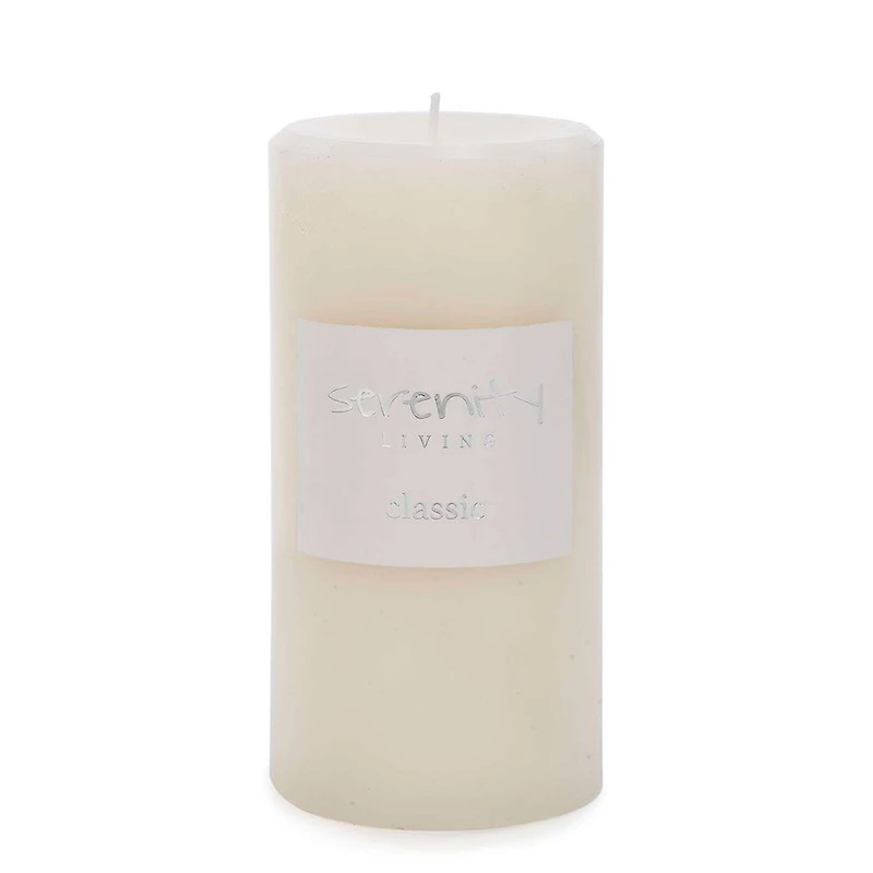 Serenity 6" Pillar Candle - Ivory