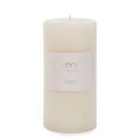 Serenity 6" Pillar Candle - Ivory 
