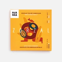 Avanaa Chocolat Inc. Tablette de chocolat noir Zorzal 70%