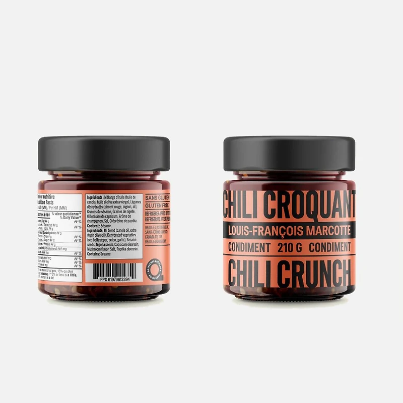 Chili Crunch Glass Jar - 210g