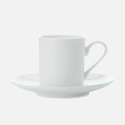 Set of 6 Cashmere Demi Cups and Saucers by Maxwell & Williams
