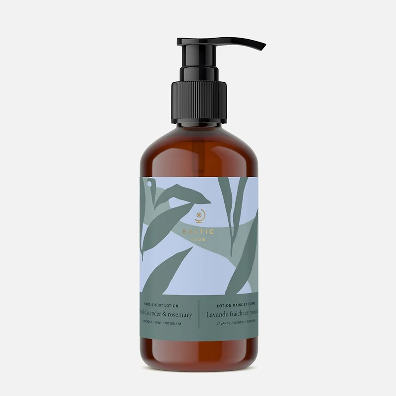 Baltic Club Hand & Body Lotion - Lavande et romarin