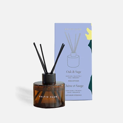 Baltic Club Reed Diffuser - Oak & Sage 
