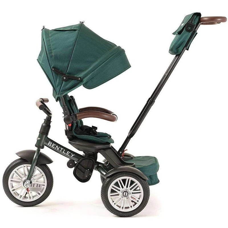Poussette/Tricyle Bentley 6 en 1 - Vert épicéa