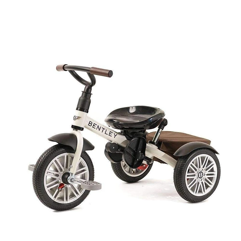 Poussette/Tricyle Bentley 6 en 1 - Blanc satin
