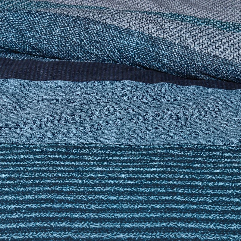 Berlin Blue Duvet Cover Set - King