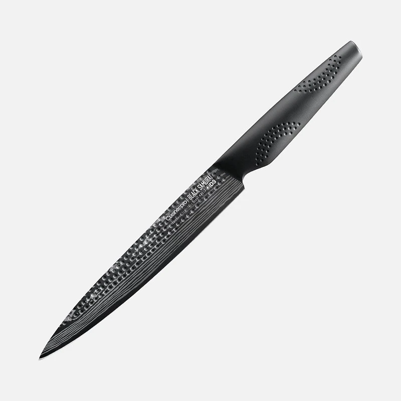 iD3 Black Samurai Carving Knife 20cm