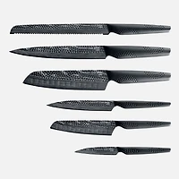 iD3 Black Samurai Bloc de couteaux Gozen 7 pièces