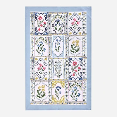 Boho Floral Tea Towel