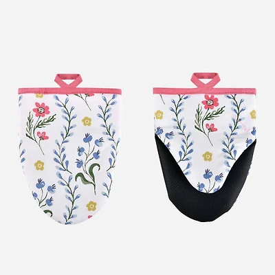 Boho Floral Microwave Mitts