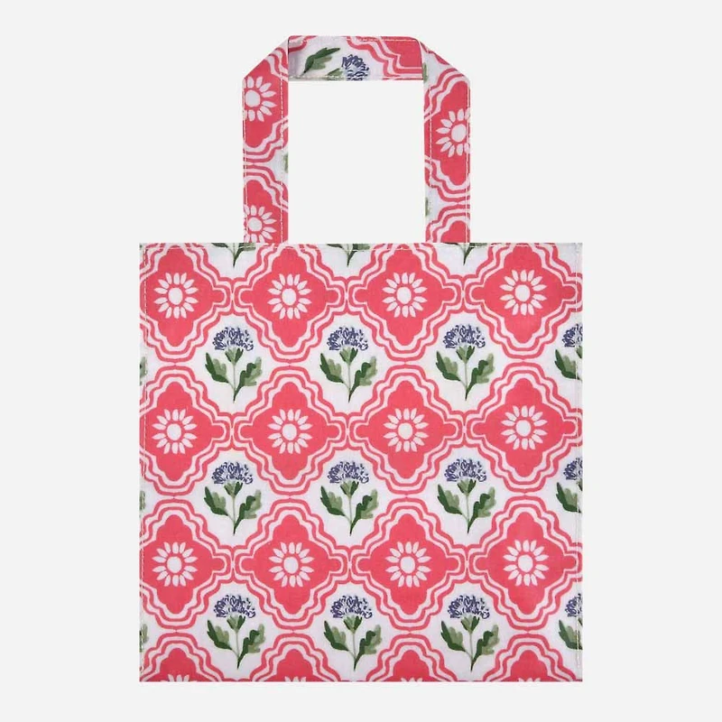 Boho Floral Sac à provisions en PVC