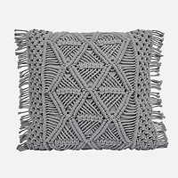 Boho Macrame Cushion