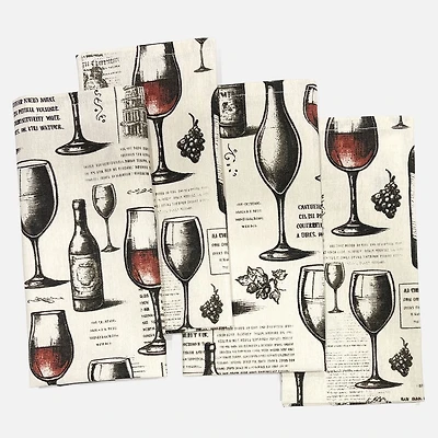 Bordeaux Napkins, Set of 4