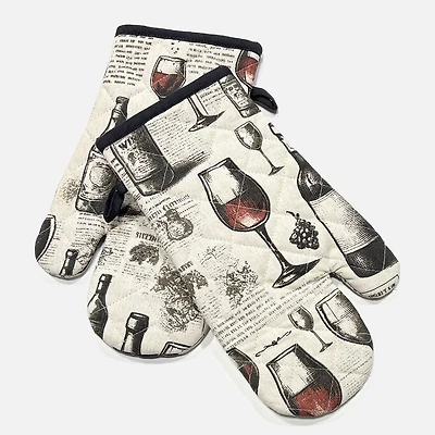 Bordeaux Oven Mitts