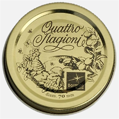Bormioli Rocco Set of 2 Quattro Stagioni Medium Caps