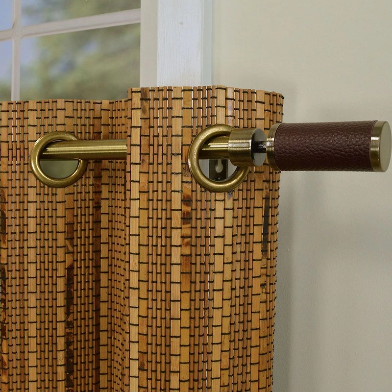 Bamboo Grommet Curtain - Honey (42" x 63")
