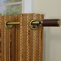 Bamboo Grommet Curtain - Honey (42" x 63")