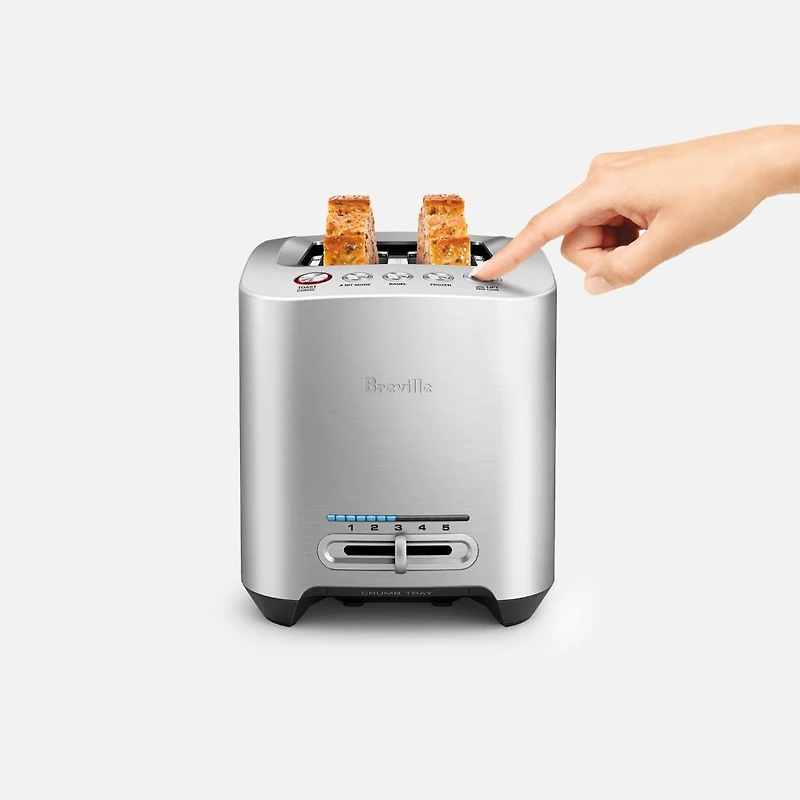 Breville Die-Cast Smart™ Grille-pain à 4 fentes extra-longues 