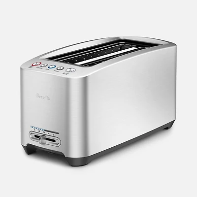 Breville Die-Cast Smart™ Grille-pain à 4 fentes extra-longues 