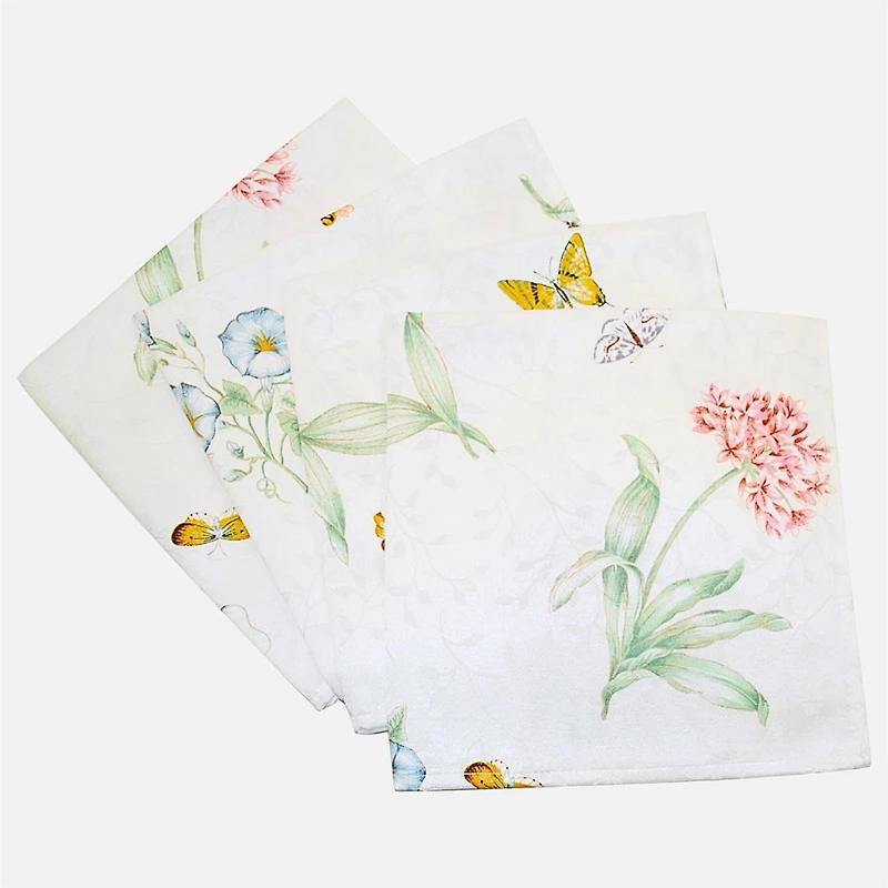Lenox Butterfly Meadow Napkin, Set of 4