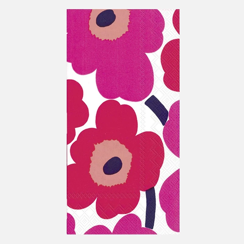 Marimekko Serviettes de table, paquet de 16 - Unikko 
